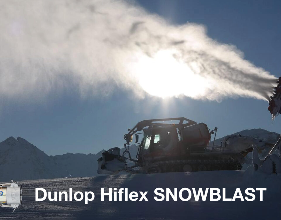 Dunlop Hiflex snökanonslang Snowblast - Slang för snökanoner