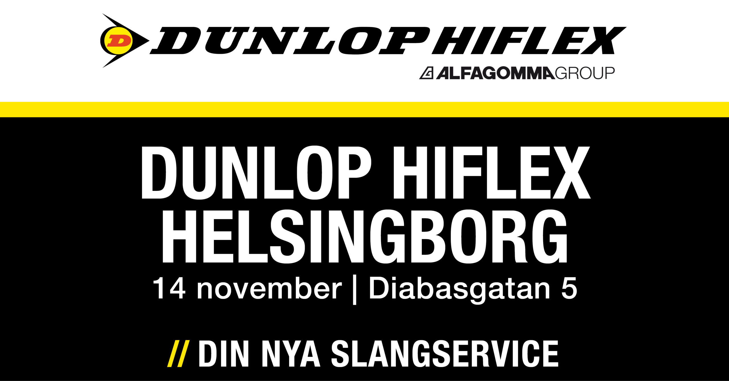 Nu öppnar Dunlop Hiflex i Helsingborg!